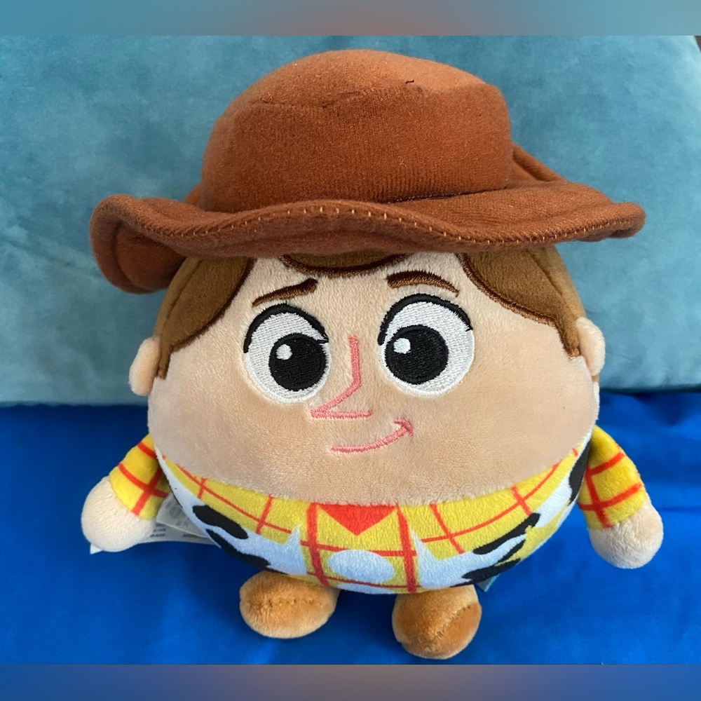 •EUC•Disney Baby Kids Preferred Toy Story Woody Small Cuddle Pal Rattle Plush